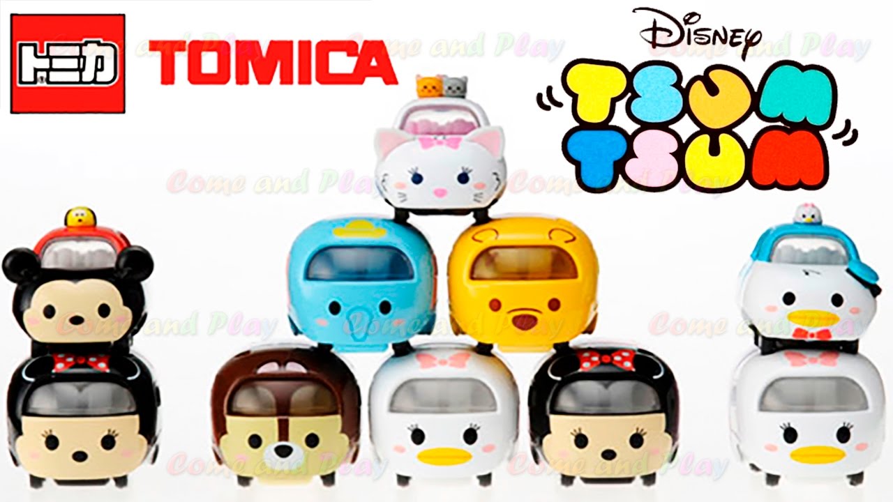 1280x720 Tomica Disney Motors Tsum Tsum Unboxing