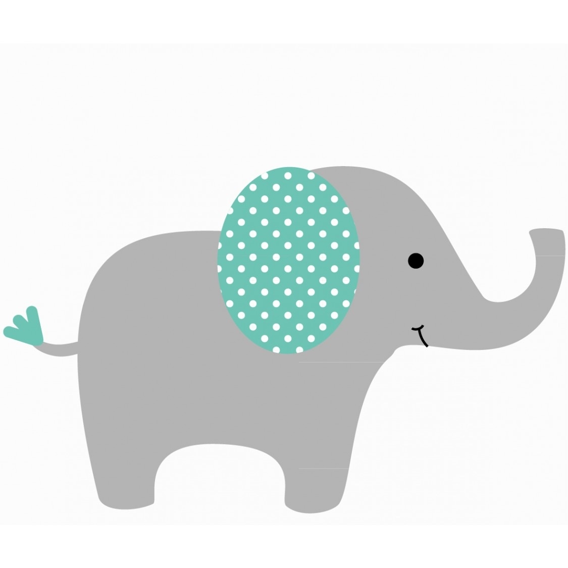 1125x1125 Baby Elephant Clip Art Free
