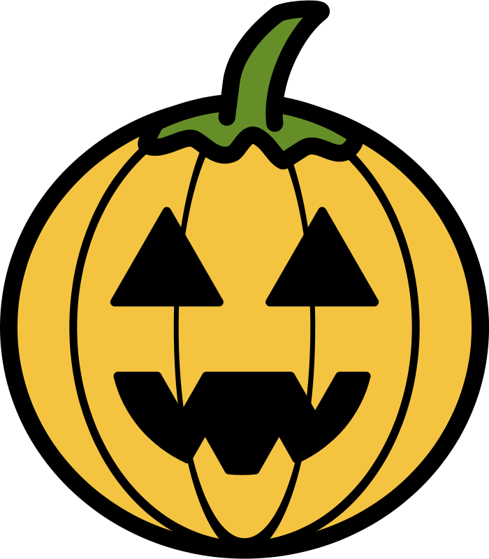 700x800 Jack O Lantern Haunted House Moon Clipart