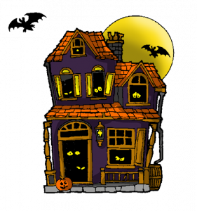 281x300 Haunted House Clipart Old
