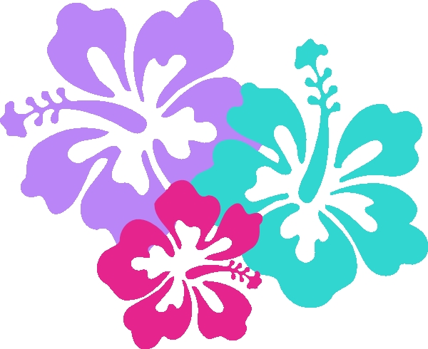 600x490 Hawaiian Flowers Clipart