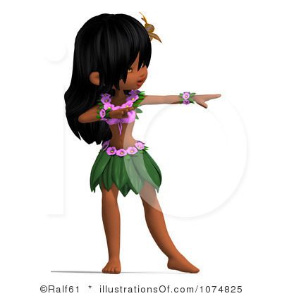 400x420 Ideal Hula Girl Clipart Free