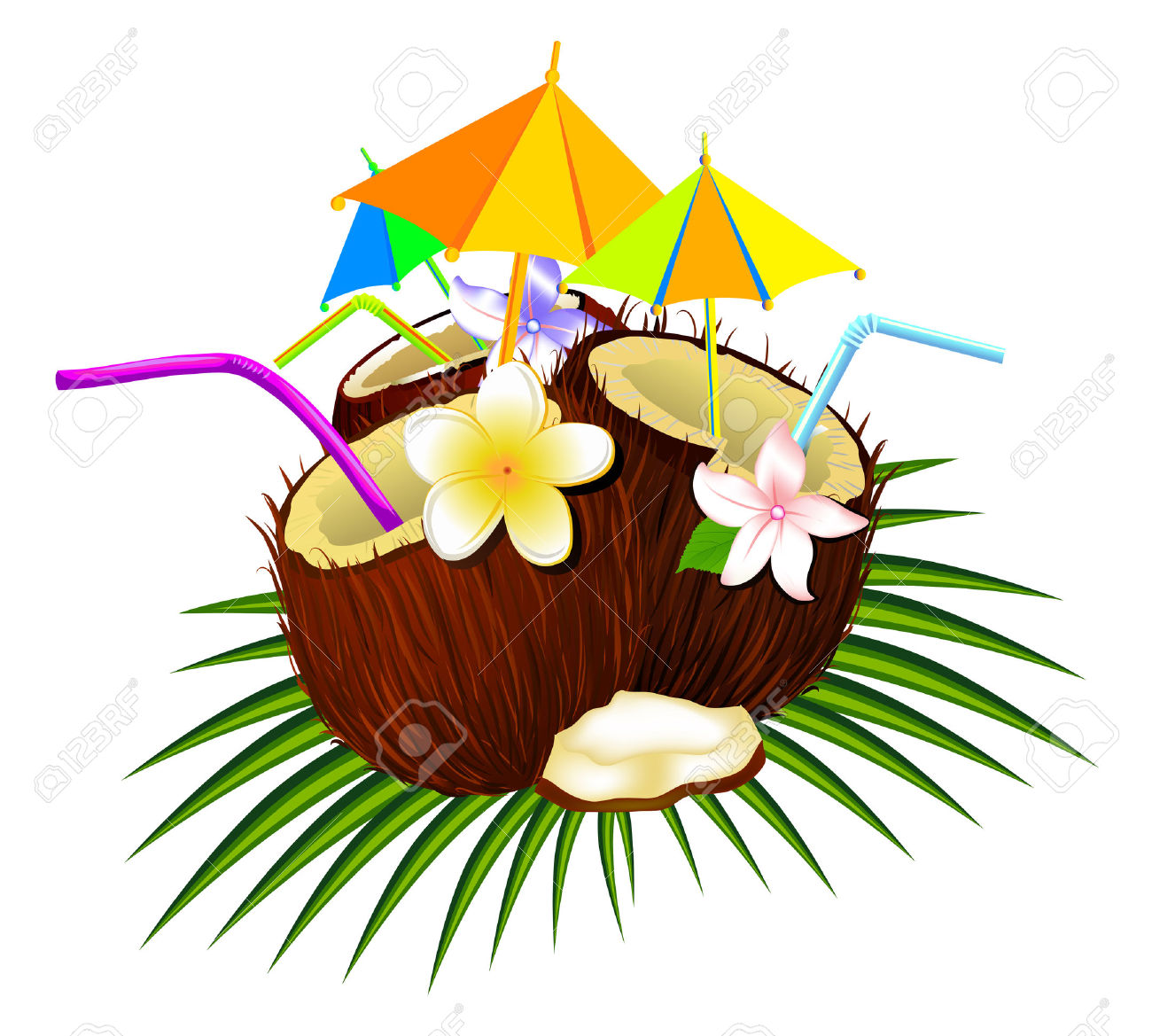 1300x1169 Coconut Clipart Hawaiian Tiki 3174131