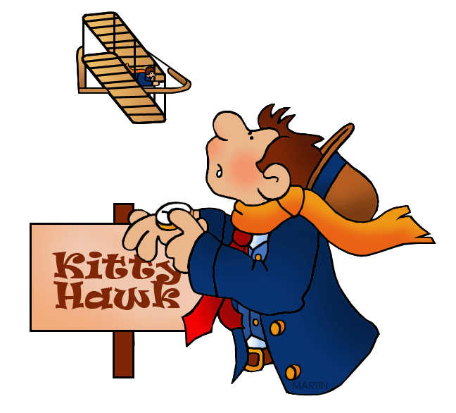 648x586 United States Clip Art By Phillip Martin, Kitty Hawk, North Carolina