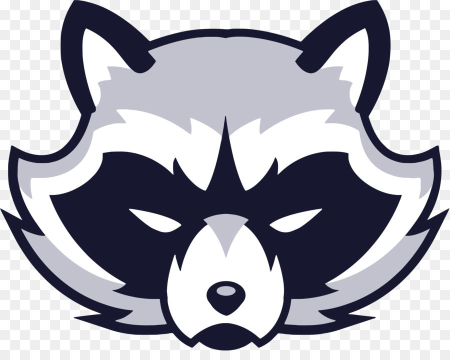 900x720 Raccoon Logo Clip Art