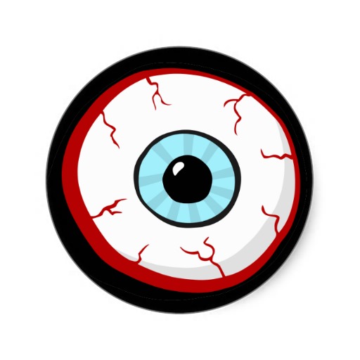 512x512 Bloodshot Eyes Clipart