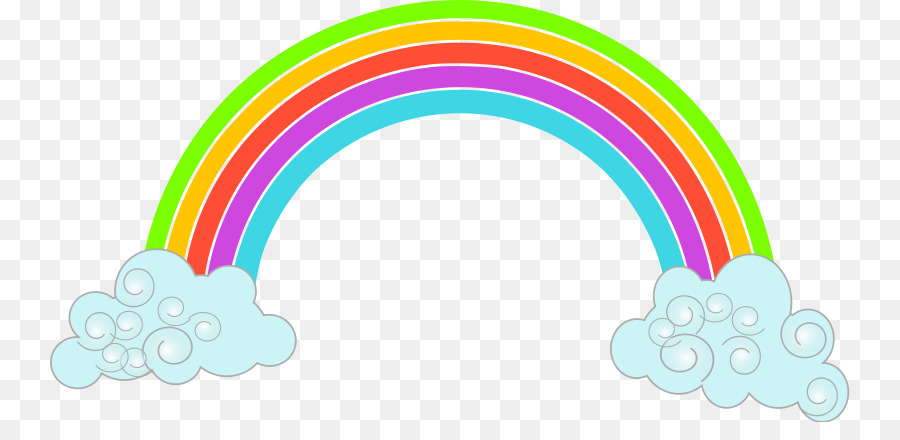 900x440 Rainbow Scalable Vector Graphics Cloud Clip Art