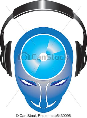 347x470 Dj Headphones Clip Art Vector