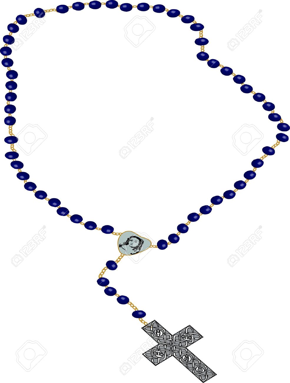 985x1300 Free Catholic Clipart Of The Rosary Beads