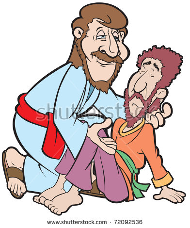 392x470 Jesus Healing The Sick Clipart
