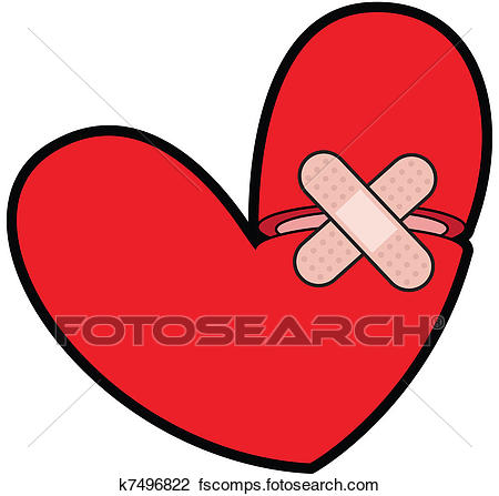 450x447 Bold And Modern Bandaid Clipart Clip Art Of Broken Heart