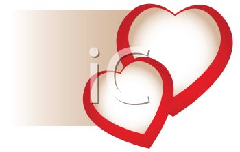 350x223 Red And White Hearts Wedding Design