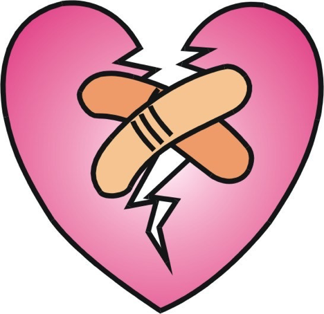 468x454 Healing Clipart Broken Heart