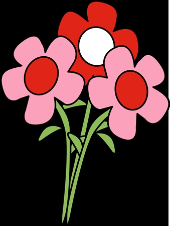 339x450 Flower Clipart Art Valentine Flowers Clip Art Floral Clipart