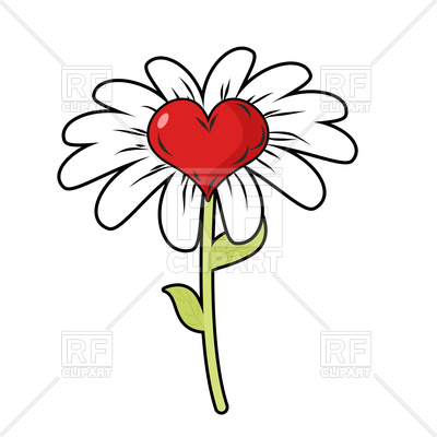 400x400 Flower Of Love Royalty Free Vector Clip Art Image