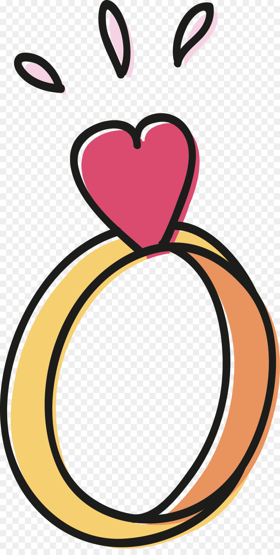 900x1780 Heart Ring Diamond Clip Art