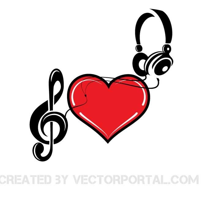660x660 We Love Music Vector Illustration. Various Vectors