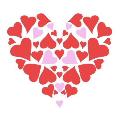 401x401 Hearts Valentine Cliparts