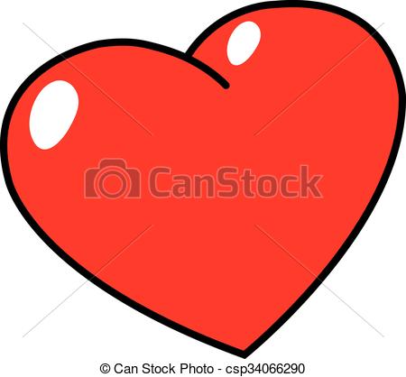 450x418 Illustration Of Heart Shape Eps Vectors