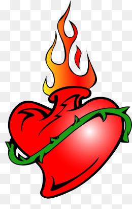 260x409 Heart Tattoo Png, Vectors, Psd, And Clipart For Free Download