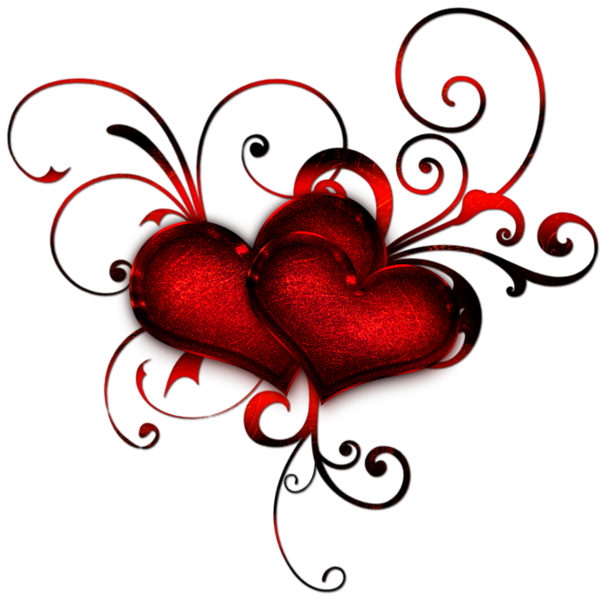 600x597 Red Heart Deacoration Png Clipart Clip Art Tattoo