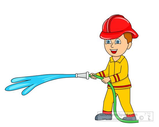 550x438 Fire Clipart Person