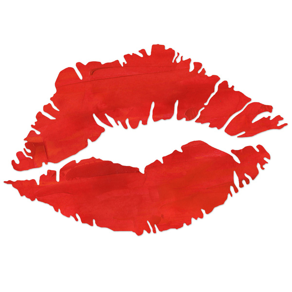 600x600 Valentine Lips Clip Art