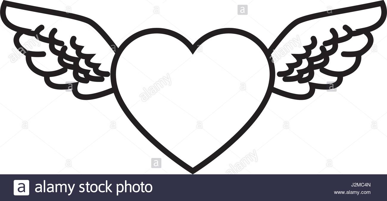 1300x678 Heart Wings Stock Photos Amp Heart Wings Stock Images