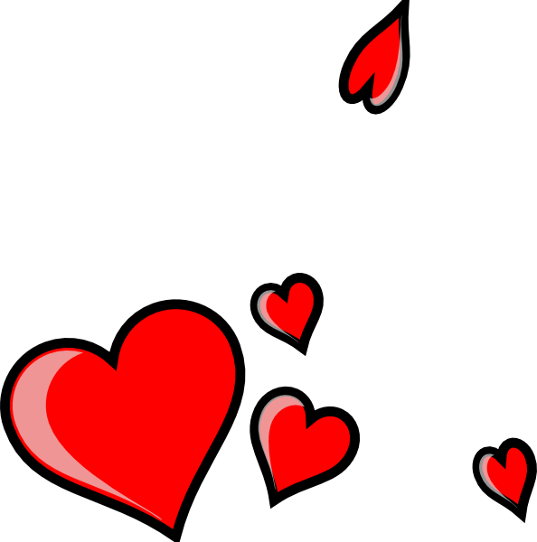 594x600 Three Hearts Clip Art