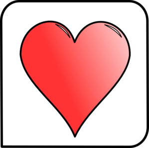 299x297 Card Clipart Heart