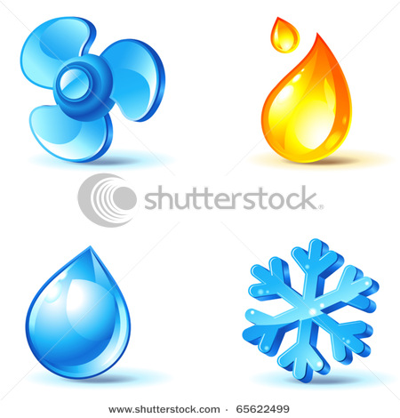 450x470 Air Conditioner Icons