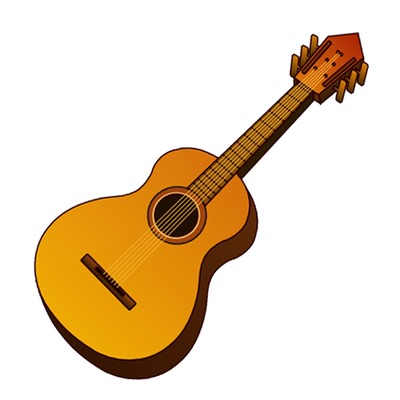 400x400 Guitar Clip Art Free Clipart Images