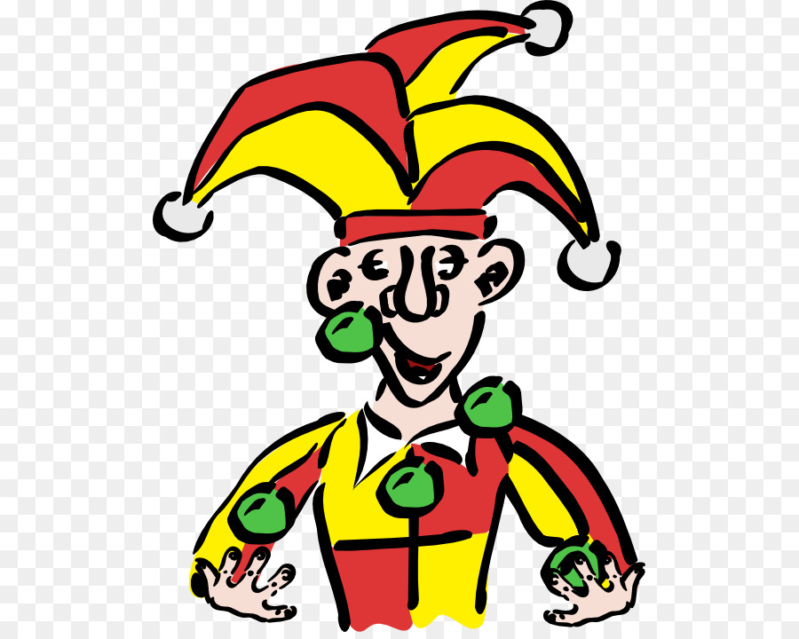 900x720 Joker Middle Ages Jester Clip Art