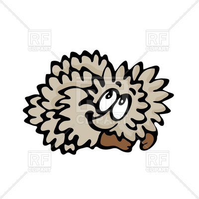 400x400 Funny Cute Cartoon Hedgehog Royalty Free Vector Clip Art Image