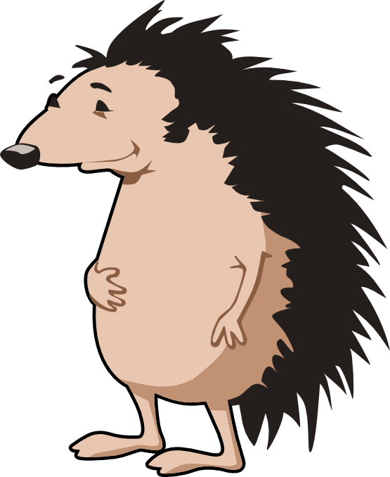 555x678 Hedgehog Art 555px.png Clipart Panda