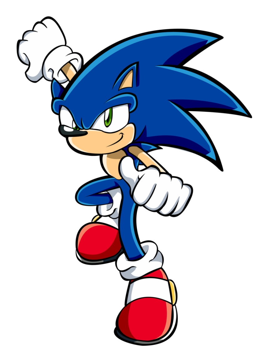 830x1143 Sonic Clip Art