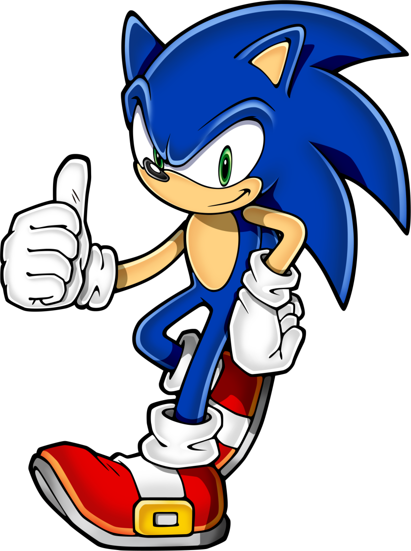 830x1114 Sonic Clip Art 2