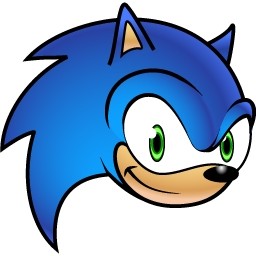 256x256 Sonic The Hedgehog Clipart Free