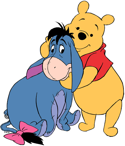 419x491 Winnie The Pooh And Eeyore Clip Art Disney Clip Art Galore