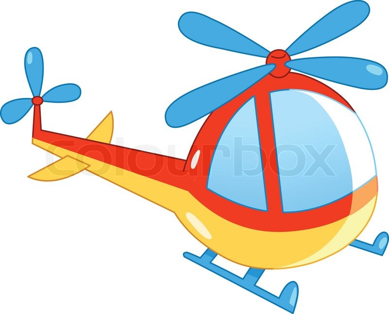 800x646 Helicopter Cartoon Stock Vector Colourbox