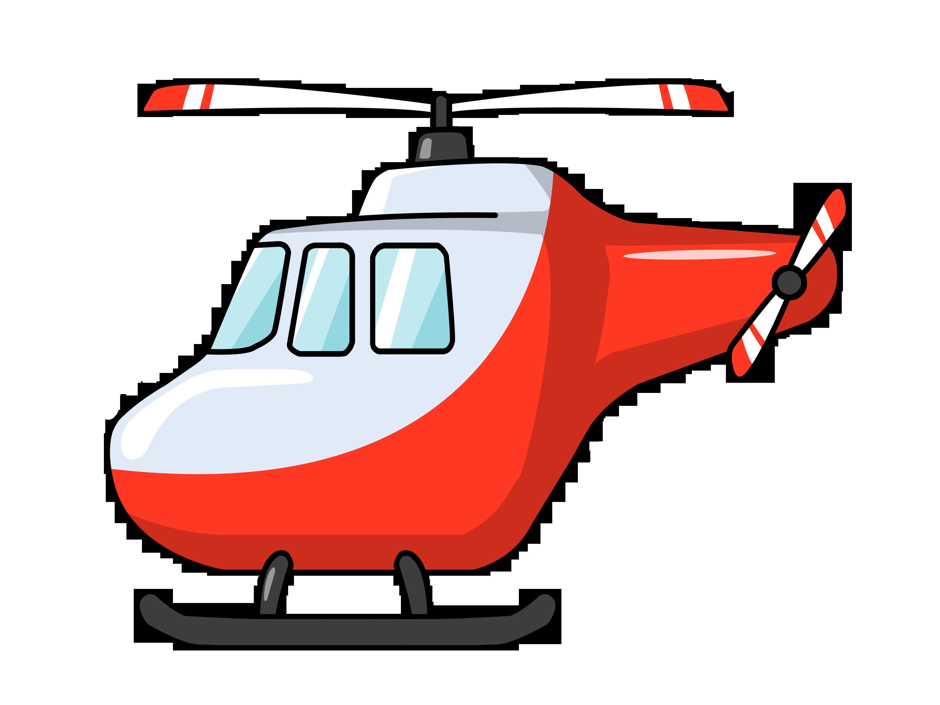4000x3000 New Helicopter Clipart Collection