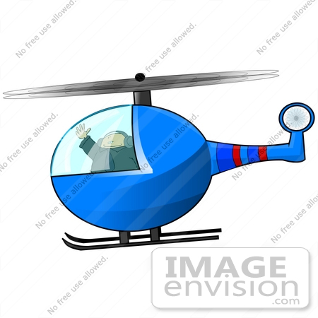 450x450 Clipart Of A Man Flying A Helicopter