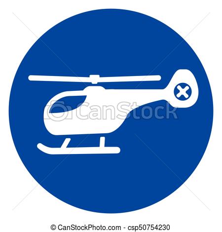 450x470 Illustration Of Helicopter Blue Circle Icon Vectors