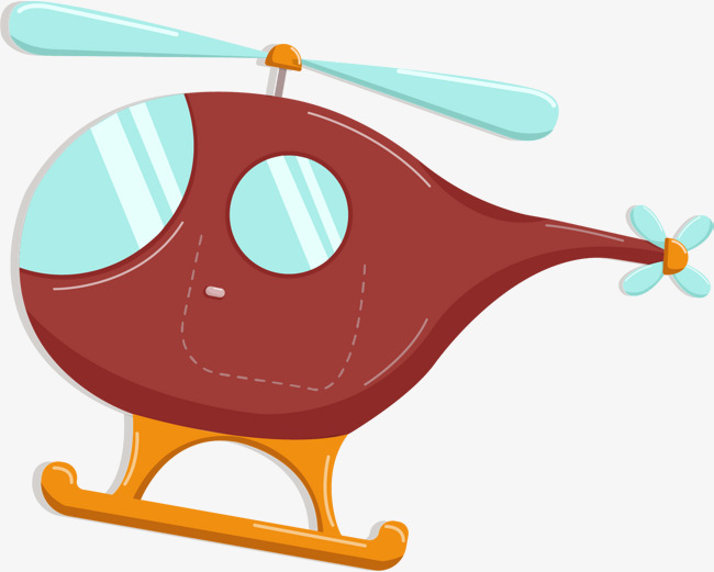 650x521 Cartoon Brown Helicopter, Cartoon, Brown, Helicopter Png Image