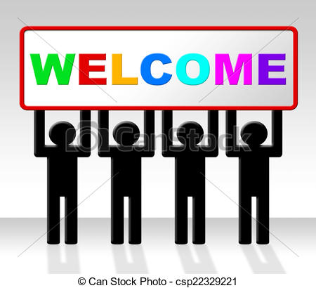450x410 Welcome Hello Means How Are You And Arrival. Hello Welcome Clip