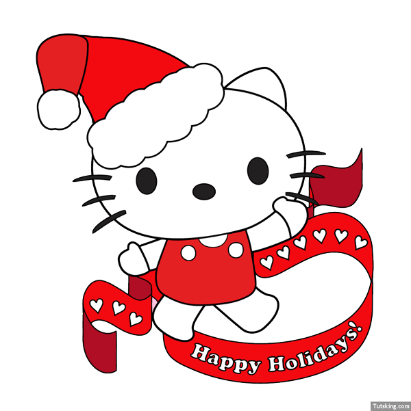 600x601 Free Christmas Hello Kitty Psd Files, Vectors Amp Graphics