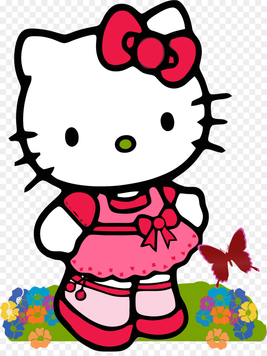 900x1200 Hello Kitty Cartoon Clip Art
