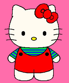 240x288 Hello Kitty Clip Art