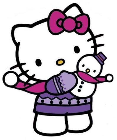 396x473 Clock Clipart Hello Kitty