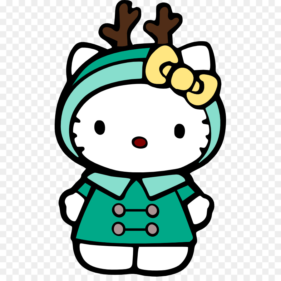 900x900 Hello Kitty Online Clip Art